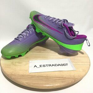 New Nike Vapor Speed 3 NRG Football Cleats HJ4572-500 Green Purple Size 8.5 Men'